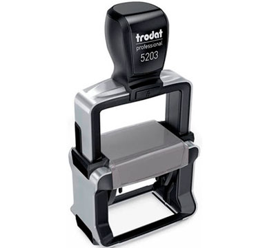 sello profesional rectangular Trodat 5203 profesional Santo Domingo
