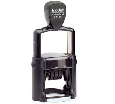 sello profesional redondo fechador Trodat 54140 profesional Santo Domingo