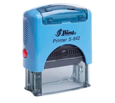 sello rectangular Shiny S-842 Santo Domingo