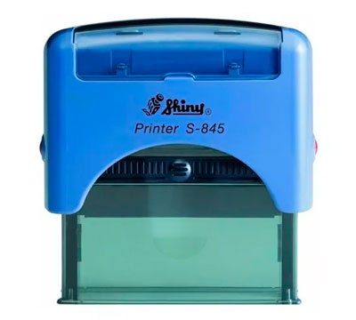 sello rectangular Shiny S-845 Santo Domingo