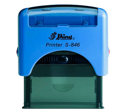 sello rectangular Shiny S-846 Santo Domingo