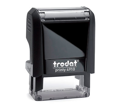 sello rectangular Trodat 4910 Santo Domingo