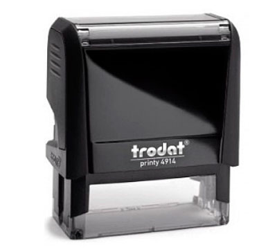 sello rectangular Trodat 4914 Santo Domingo